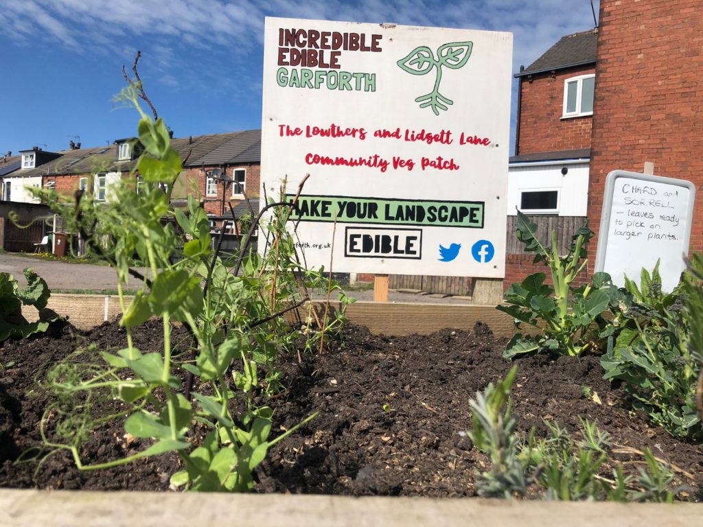 Garforth Lowthers Lidgett Lane Bed Incredible Edible Leeds